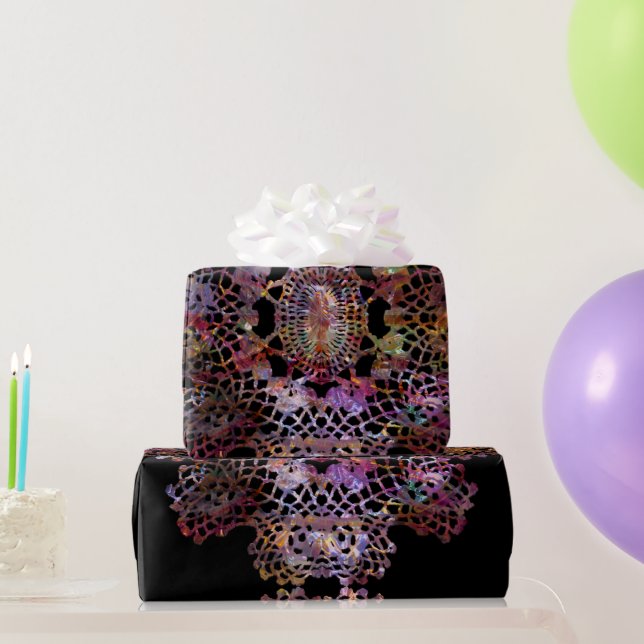 Aristokratische Festlichkeit 21 Urlaub  Geschenkpapier (Partygeschenke)