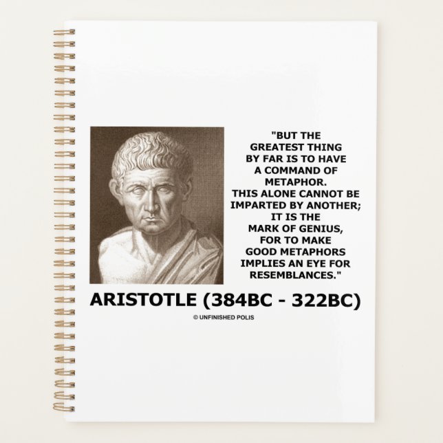 Aristote Commande De Métaphore Marque De Citation  (Devant)
