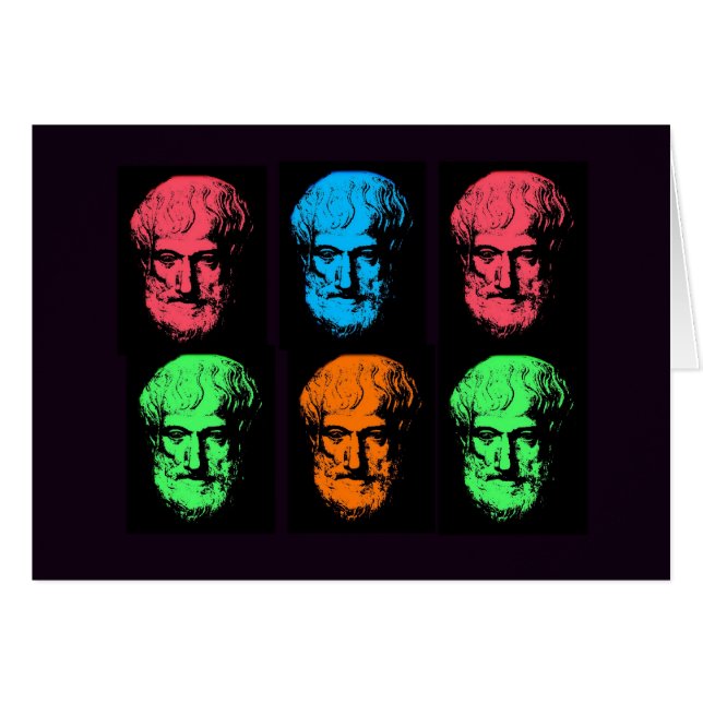 Aristoteles-Collage (Vorderseite (Horizontal))