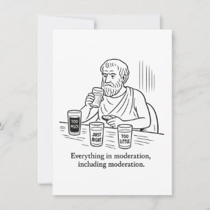 Aristoteles' Leitfaden für Mäßigung