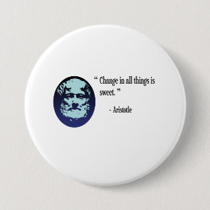Aristoteles-Philosophie-Abzeichen - ändern Sie is Button