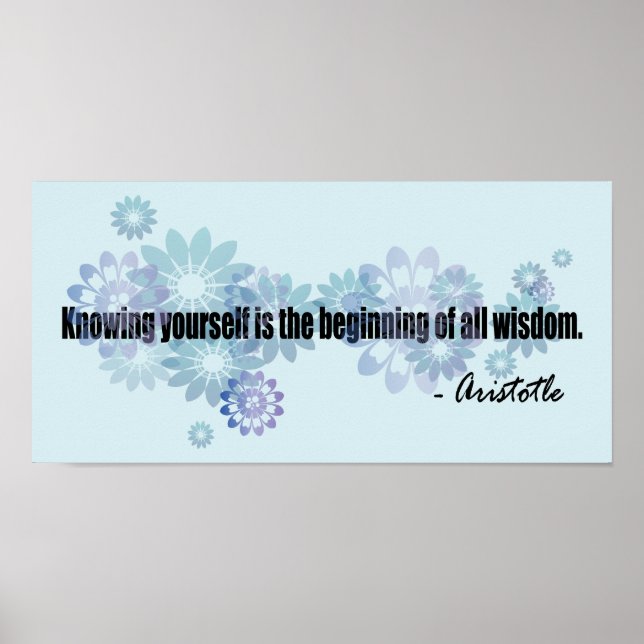 Aristoteles Poster (Vorne)