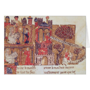 Aristoteles weist Alexander der Große herein an