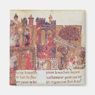 Aristoteles weist Alexander der Große herein an Magnet