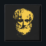 Aristotelmagnete Magnet<br><div class="desc">Aristoteles war im Grunde der Typ,  der das Fundament der Wissenschaft gelegt hat,  wie wir sie kennen. Er hat beinahe einseitig Biologie,  Logik,  Zoologie erschaffen,  und er versuchte sogar in Poesie. Hier bei Sporkbender ehren wir diesen großen Mann mit diesem Design ein wenig.</div>