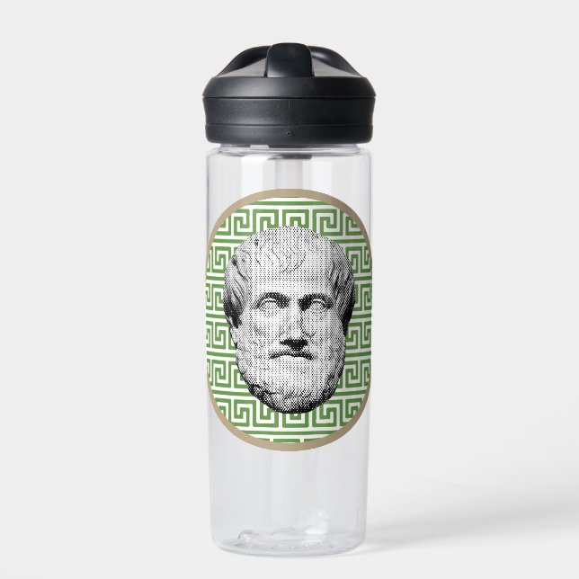 Aristotle Greek Philosopher Trinkflasche (Vorderseite)