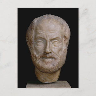 Aristotle  Roman copy of a Greek original Postkarte