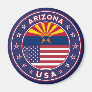 Arizona, Arizona T - Shirt, Arizona Poster, Aufkle Magnet