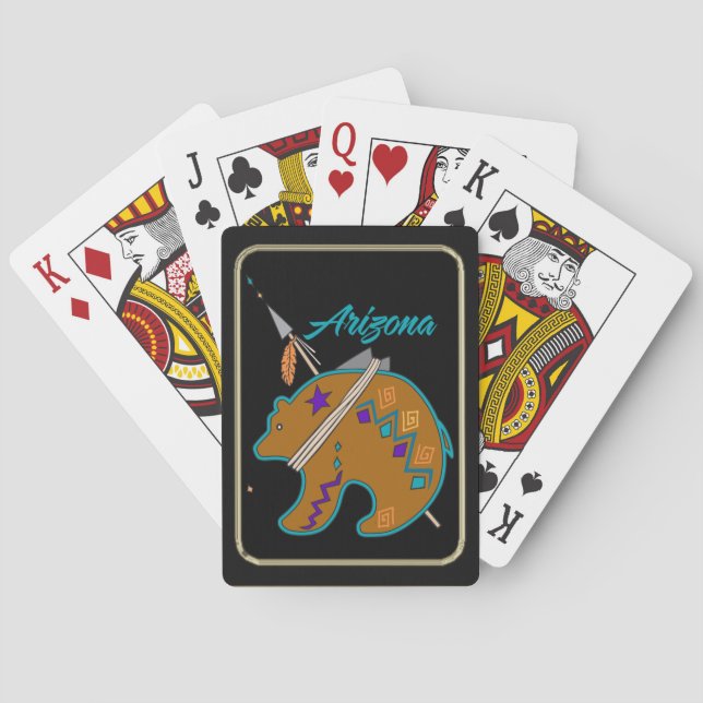 Arizona Bären Clan Spielkarten (Rückseite)