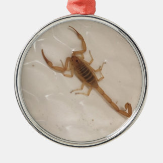 Arizona-Barken-Skorpion Ornament Aus Metall