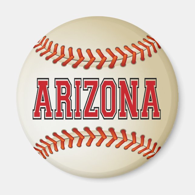 ARIZONA BASEBALL MAGNET (Vorne)