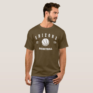 Arizona-Basketball-Retro Logo T-Shirt