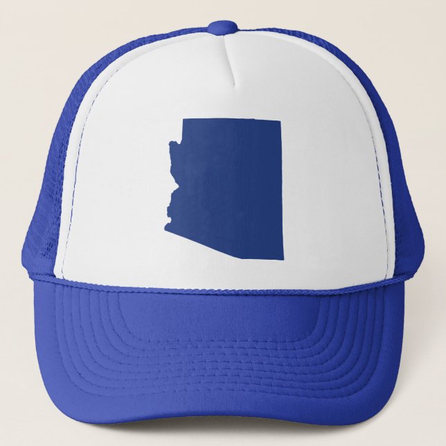 Arizona-Blau-Verschluss zurück greifen Truckerkappe (Vorderseite)