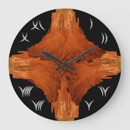 Arizona Buttes Große Wanduhr