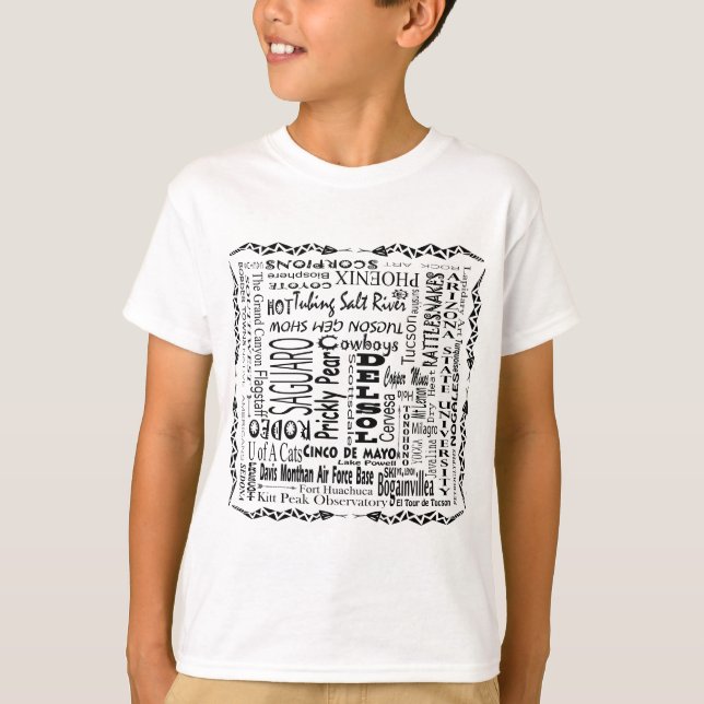 Arizona Buzz Words T-Shirt (Vorderseite)