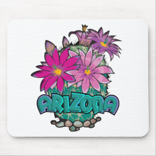 Arizona Cactus Blooms Mousepad