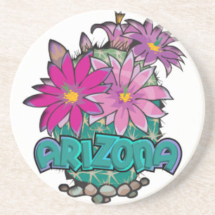 Arizona Cactus Blooms Untersetzer