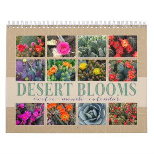 Arizona Cactus Wüstenblooms wählen Sie Ihr Jahr Kalender