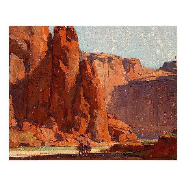 "Arizona Canyon" von Edgar Payne Fotodruck (Vorne)