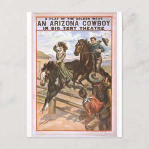 Arizona Cowboy Postcard Postkarte
