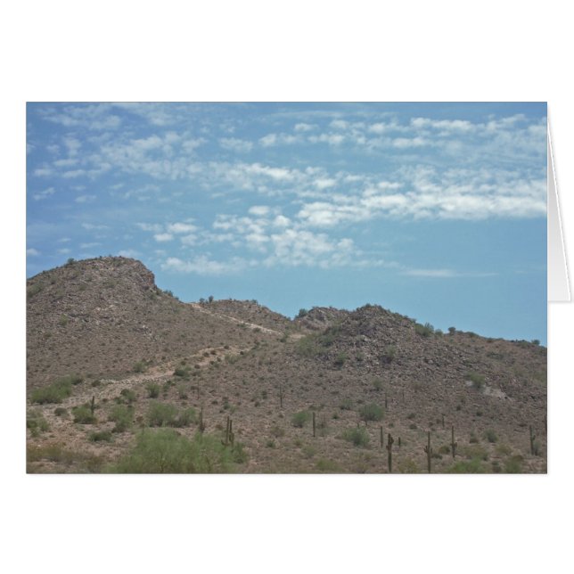 Arizona Desert Outdoor Randonnée Trail Sud-ouest (Devant Horizontal)