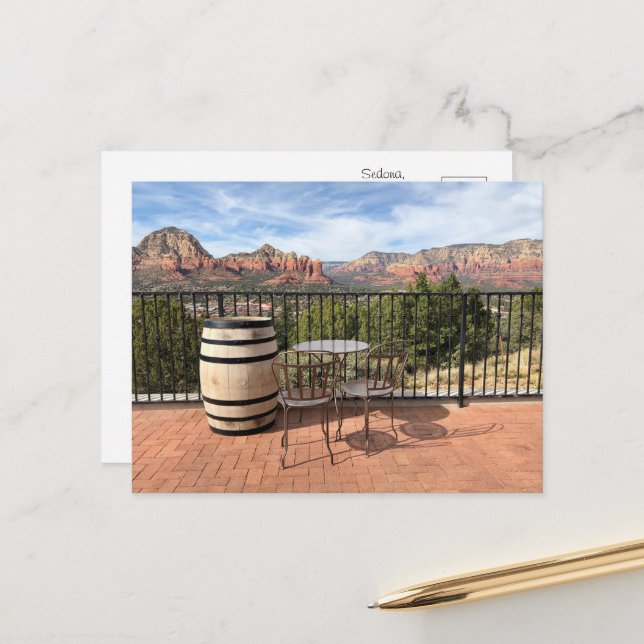 Arizona Desert Souvenir Postkarte (Vorderseite/Rückseite Beispiel)