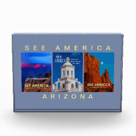 Arizona Drei Plakate Foto Block "See America"
