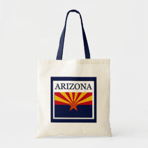 Arizona Etat Drapeau Design Budget Canvas Sac four