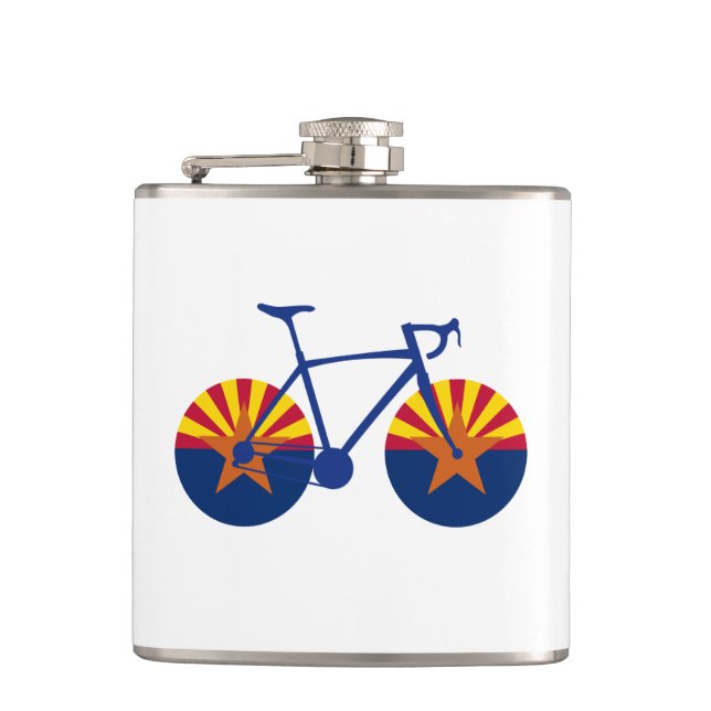 Arizona Flag Cycling Flachmann (Vorderseite)