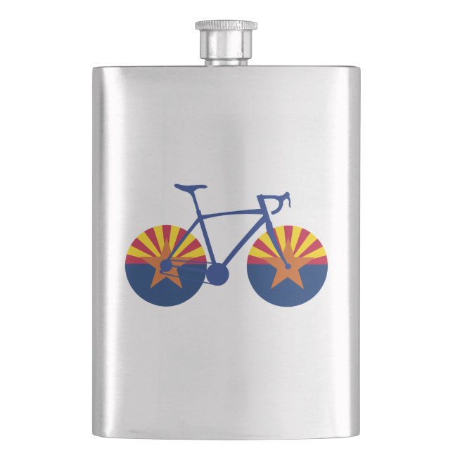 Arizona Flag Cycling Flachmann (Vorderseite)