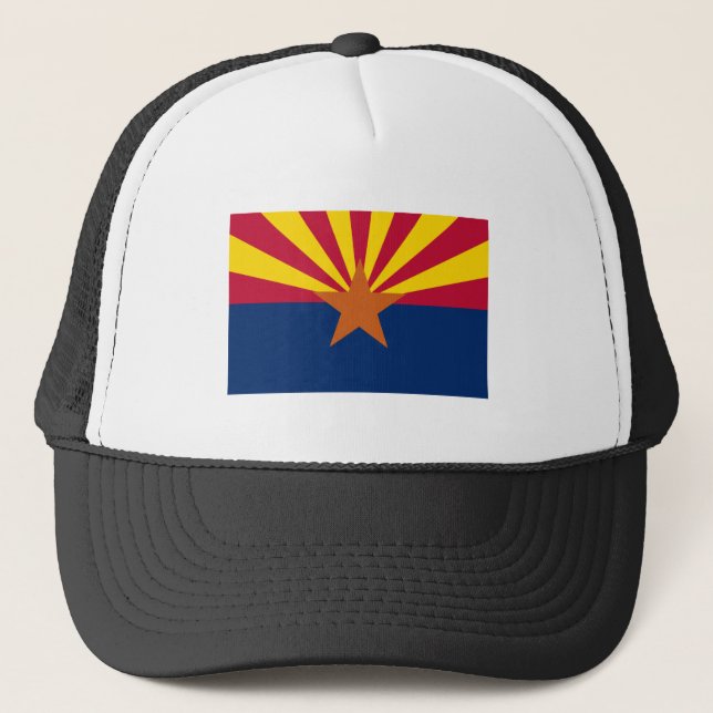 ARIZONA-FLAGE TRUCKERKAPPE (Vorderseite)