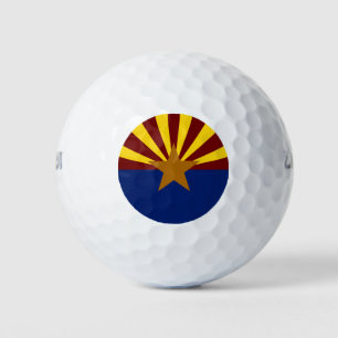 Arizona-Flagge Golfball