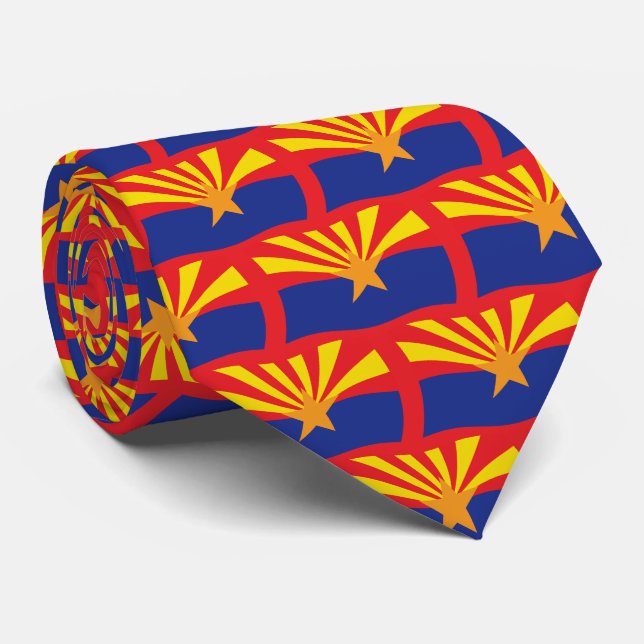 Arizona-Flagge Krawatte (Gerollt)