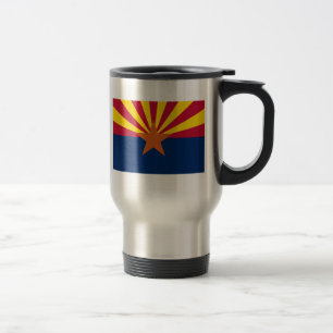 Arizona-Flagge Reisebecher