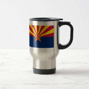 Arizona-Flagge Reisebecher