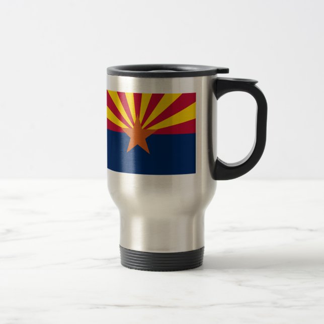 Arizona-Flagge Reisebecher (Rechts)