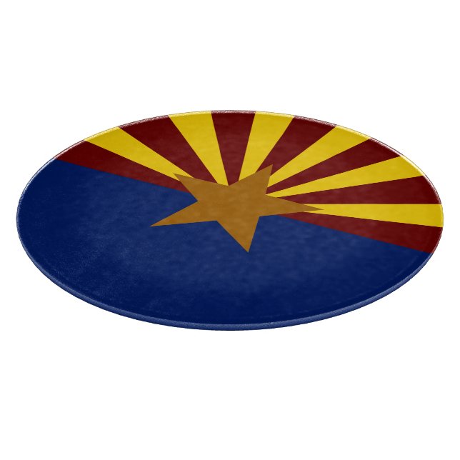 Arizona-Flagge Schneidebrett (Ecke)