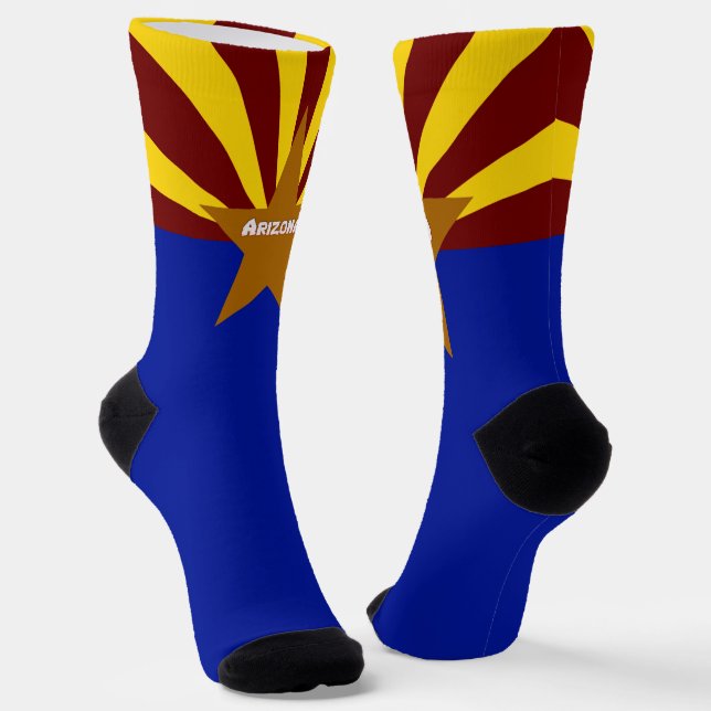 Arizona-Flagge Socken (Gewinkelt)