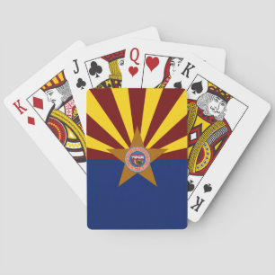 Arizona-Flagge Spielkarten