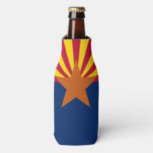Arizona-Flagge: Sternensonne, der Kupferstaat Flaschenkühler
