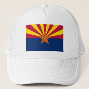 Arizona-Flagge: Sternensonne, der Kupferstaat Truckerkappe