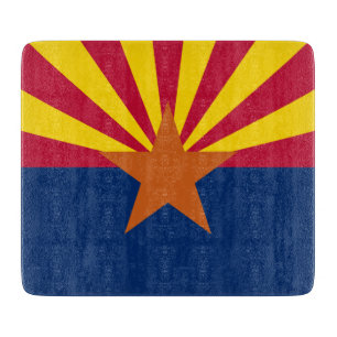 Arizona-Flagge: Sternensonne untergehen, The Coppe Schneidebrett