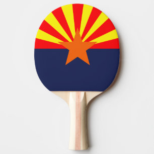 ARIZONA-FLAGGE TISCHTENNIS SCHLÄGER