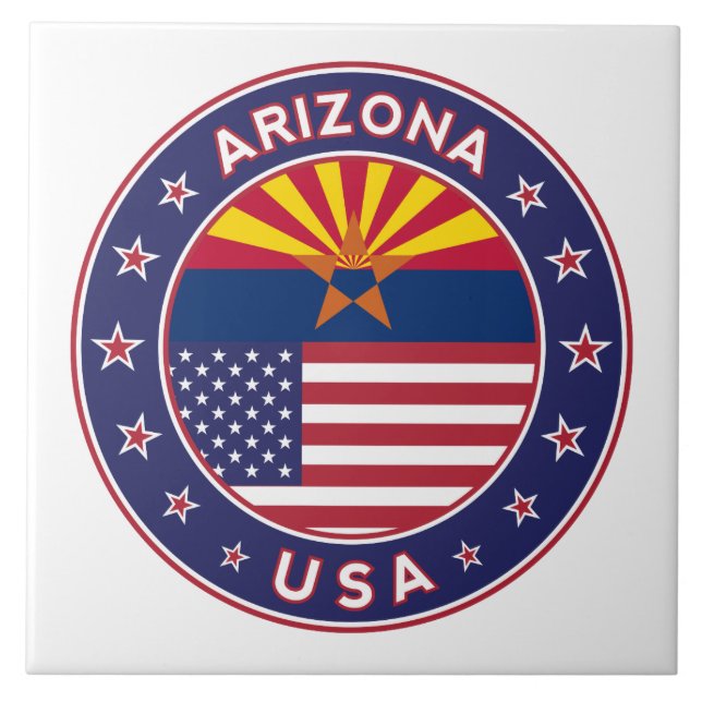Arizona Fliese (Vorderseite)