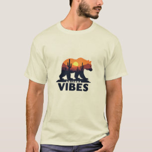 Arizona Forest Vibes - Bär in Forest Scene T-Shirt