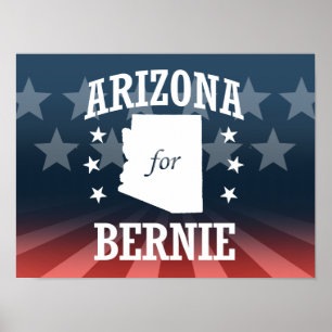 ARIZONA FÜR BERNIE SANDERS POSTER