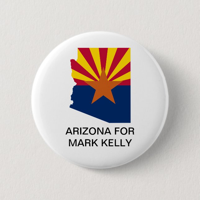 ARIZONA für MARK KELLY 2022 SENATE Button (Vorderseite)