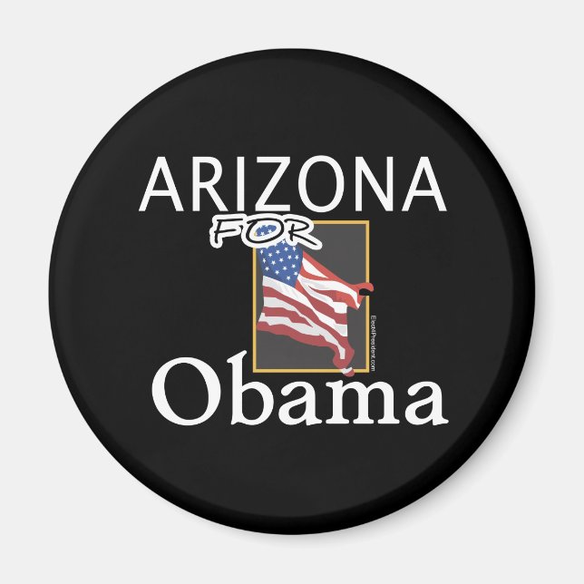 Arizona für Obama Magnet (Vorne)