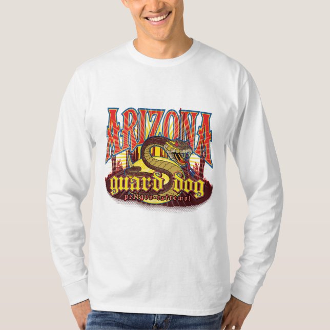 Arizona-Garde-Hundeschabel T-Shirt (Vorderseite)