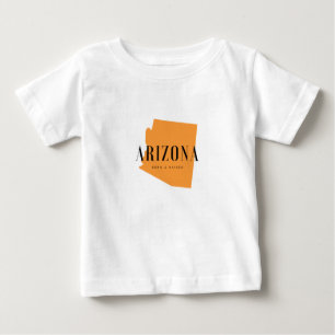 Arizona Geboren & aufgewachsen Baby T-shirt